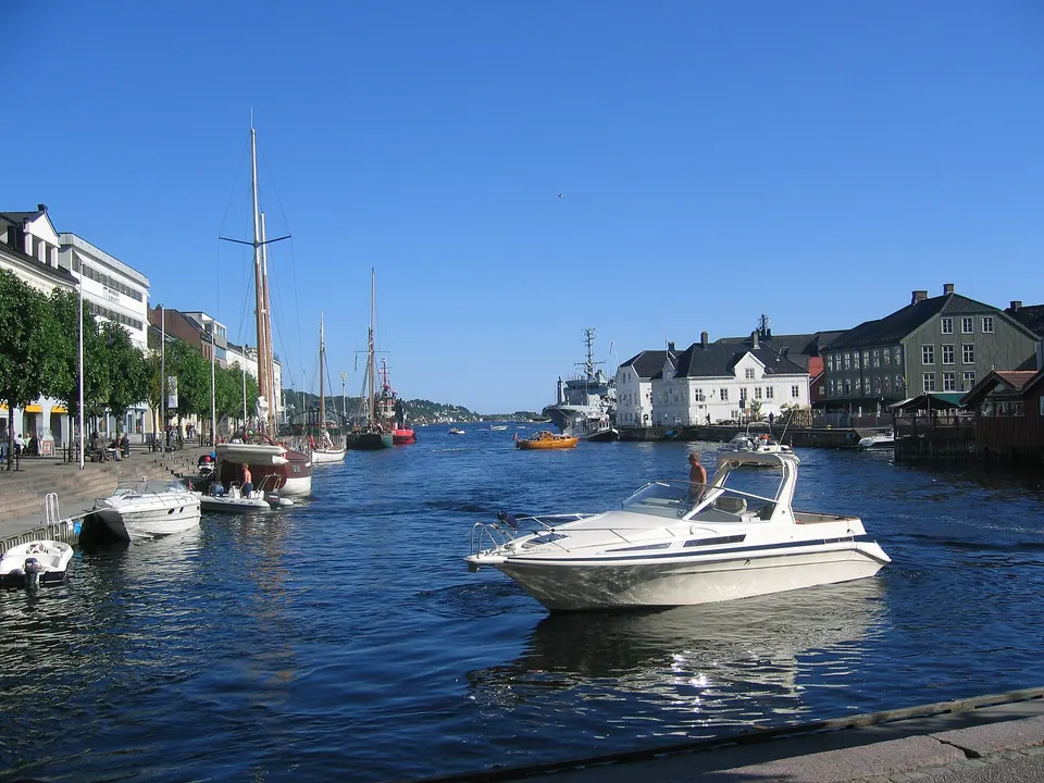 Hamnen Pollen i Arendal