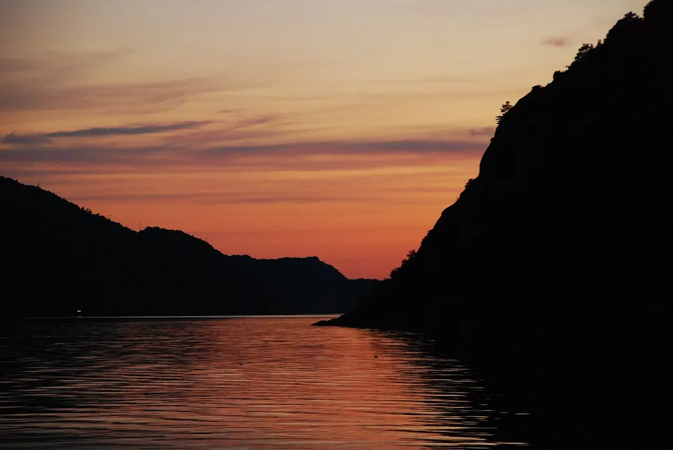Abendstimmung am Hidrasund